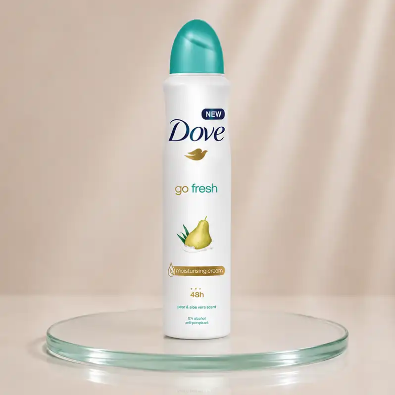 اسپری ضدتعریق داو مدل Go Fresh حاوی عصاره گلابی حجم 250 میلی لیتر