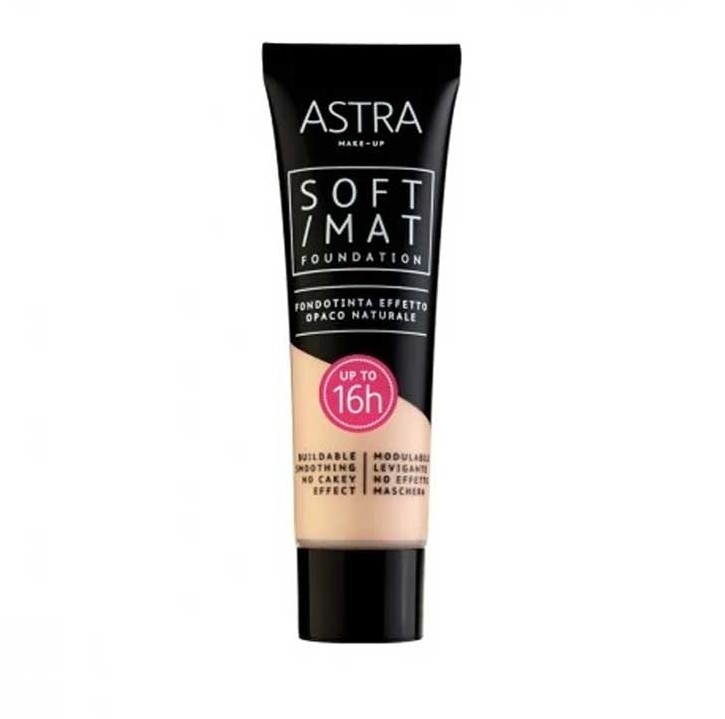 کرم پودر سافت مت آسترا در رنگ بندی ASTRA MAKE-UP SOFT MAT FOUNDATION