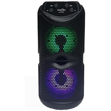 اسپیکر شارژی بلوتوثی گریت نایس مدل GTS-1557 ا GTS-1557 Bluetooth speaker Wireless 2*3Inch