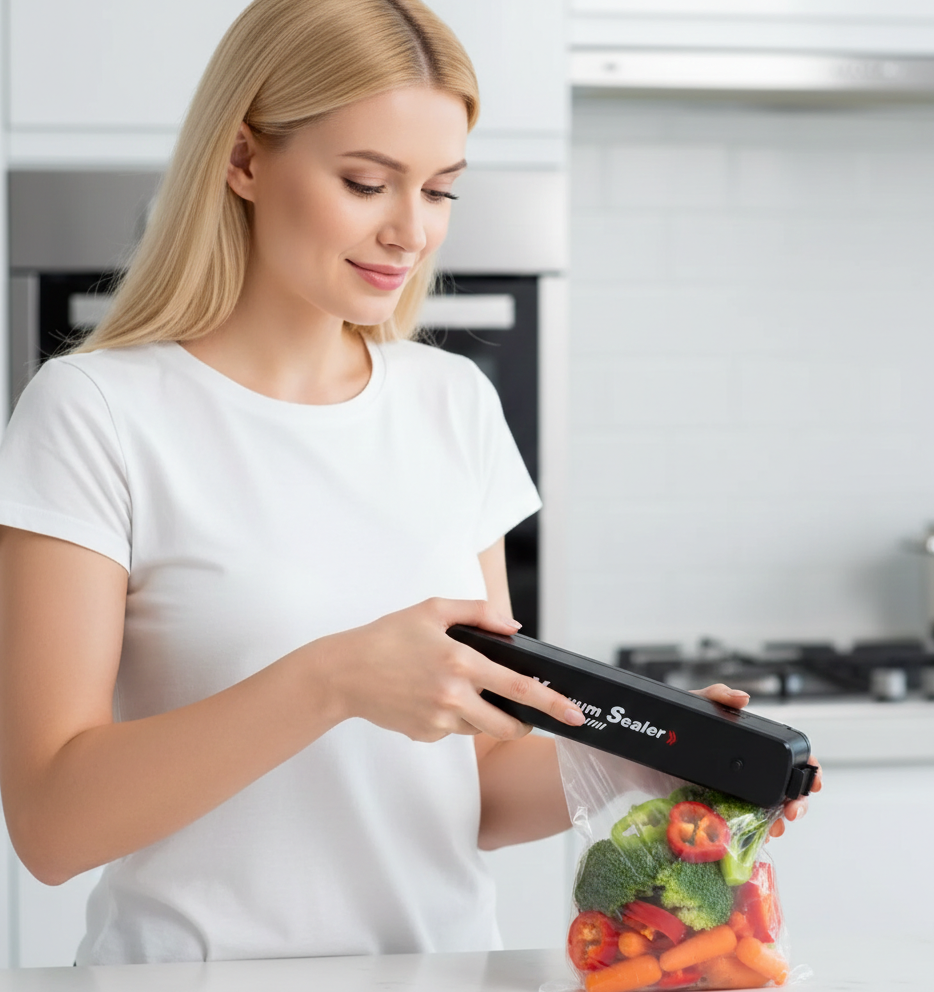 دستگاه وکیوم پلاستیک فریزر مدل SEALER S