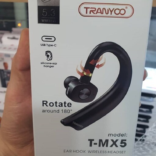 هندزفری بلوتوث تک گوش ترنیو ا    Tranyoo T.MX5
