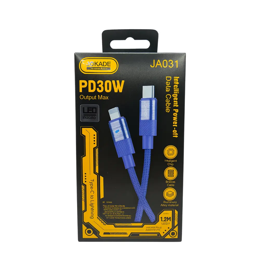 کابل شارژ Type-C به Lightning جوکید مدلJA031 | فست شارژ آیفون
