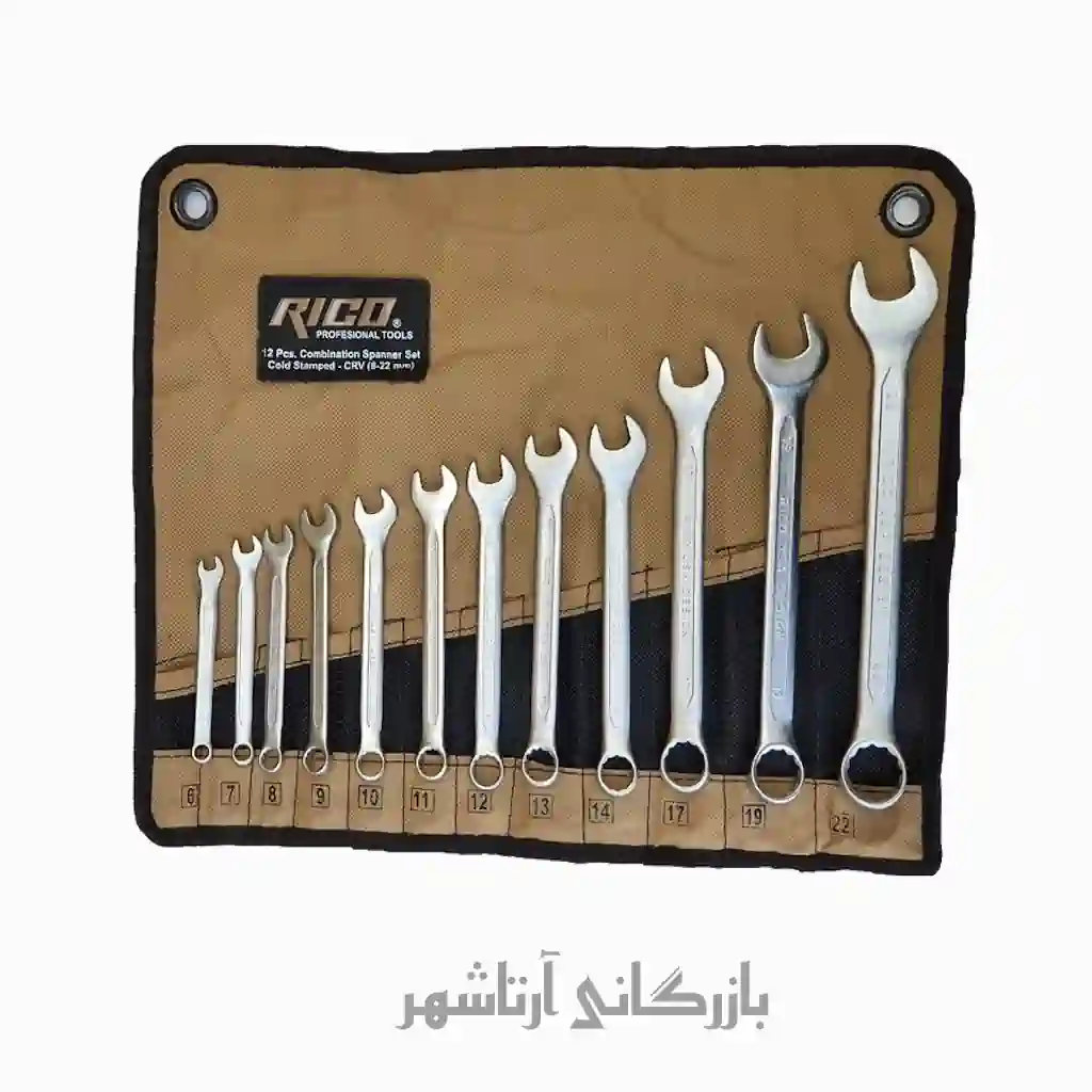 آچار یک سر رینگی 12 عددی ریکو