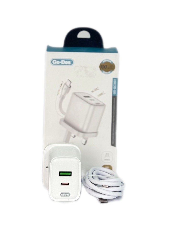 آداپتور شارژ سریع گودس مدل GD-QC3601