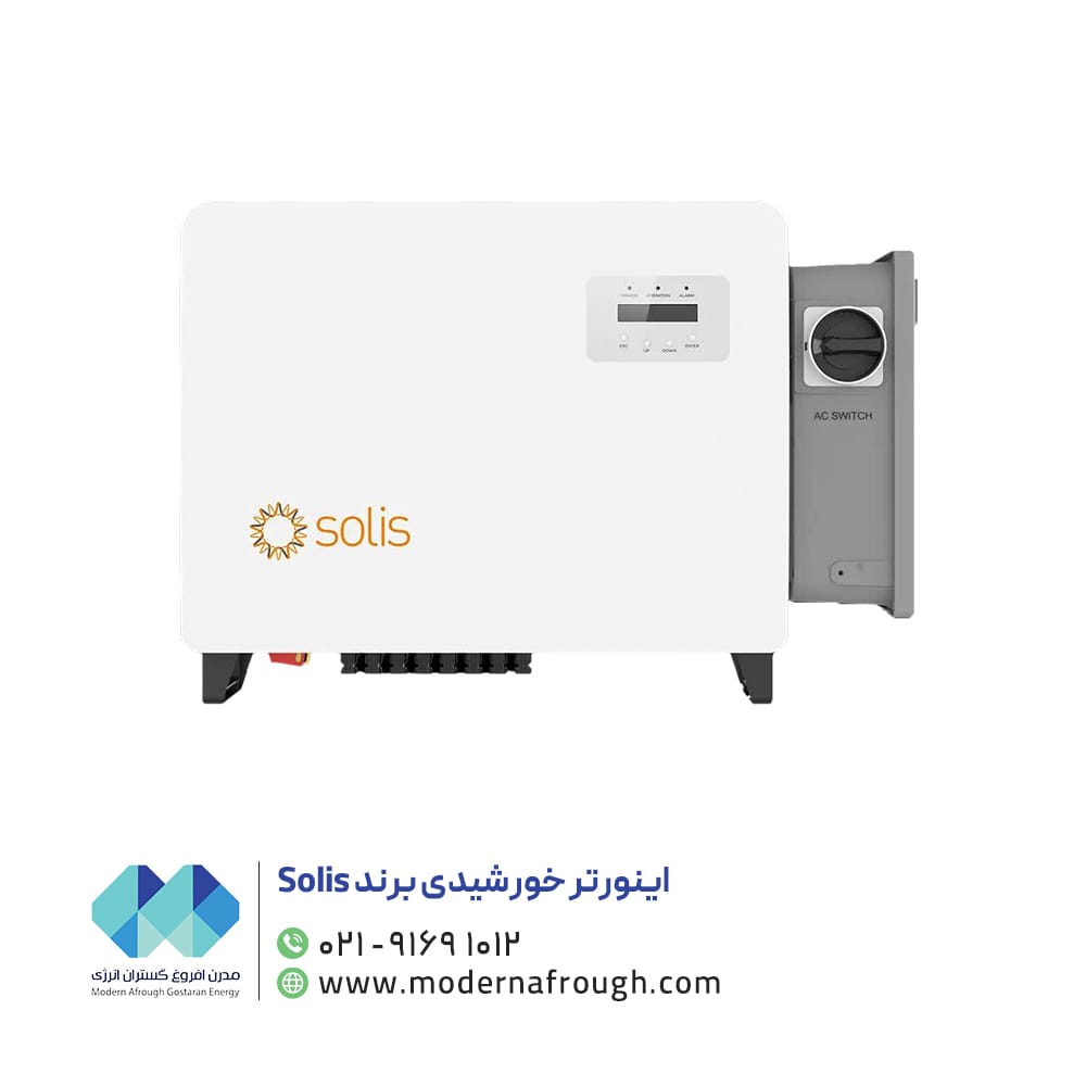 اینورتر خورشیدی 30 کیلووات سه‌فاز مدل 30k-S5-GC برند Solis