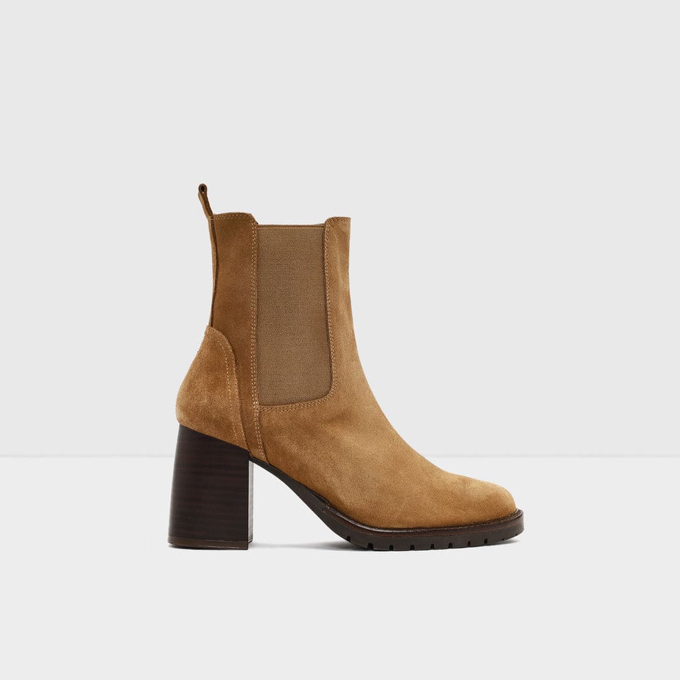 بوت زنانه بژ پاشنه‌دار چرم بژ آلدو NARITA-TR – ALDO