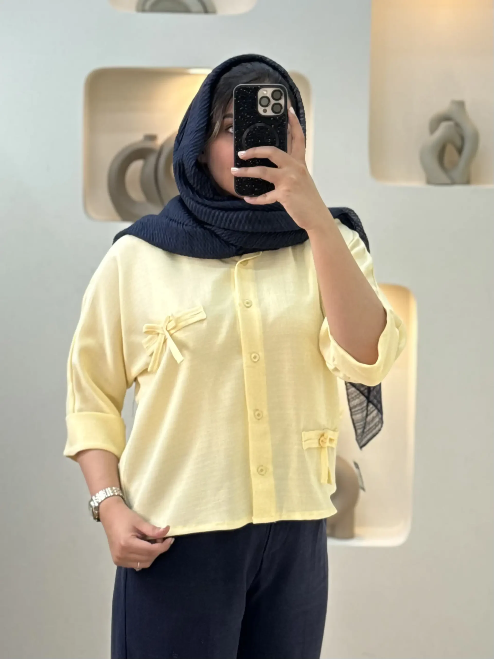 شومیز پاپیونی-10206