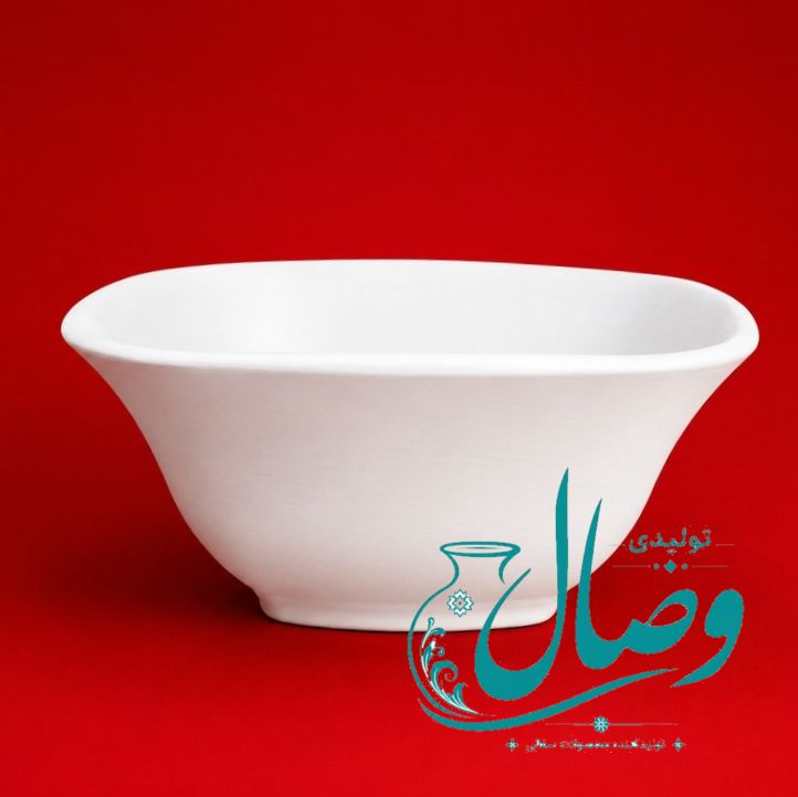 آش خوری سرامیکی بیسکویتی(چهار گوش)