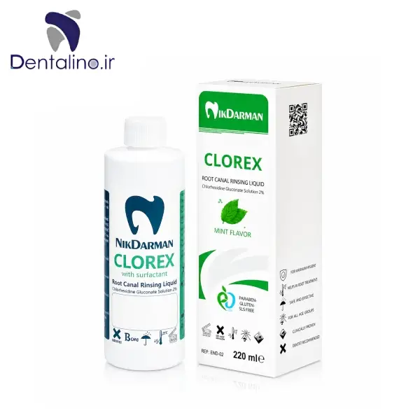 محلول کلرهگزیدین CLOREX نیک درمان Nik Darman