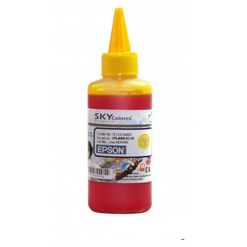 جوهر 100ml اسکای زرد اپسون Sky 100ml ink yellow Epson