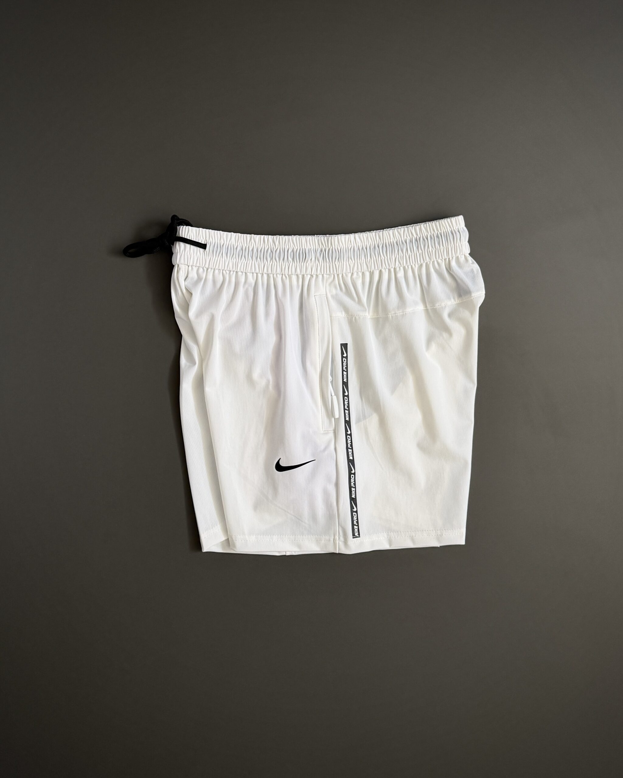 شلوارک ورزشی مردانه نایک Dri-FIT | پارچه کشسان | ۵ رنگ - سفید, xxxl
