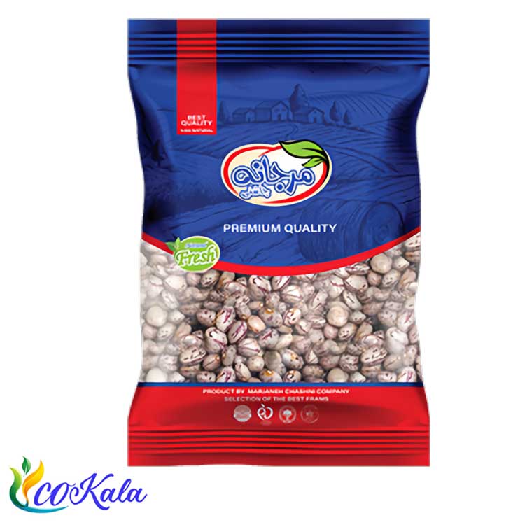 لوبیا چیتی ممتاز مرجانه 900 گرم