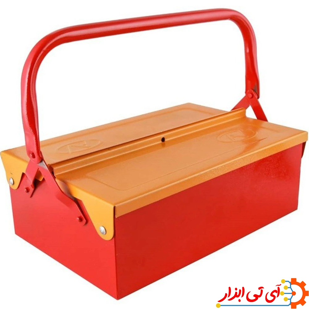 جعبه ابزار فلزی 1 طبقه 40 سانتی متر وفایی مدل V-401