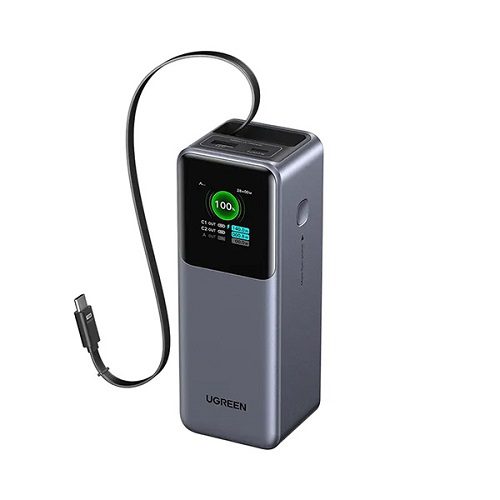 پاوربانک 165 وات یوگرین مدل PB726-55987B ظرفیت 20000 میلی‌ آمپر ساعت