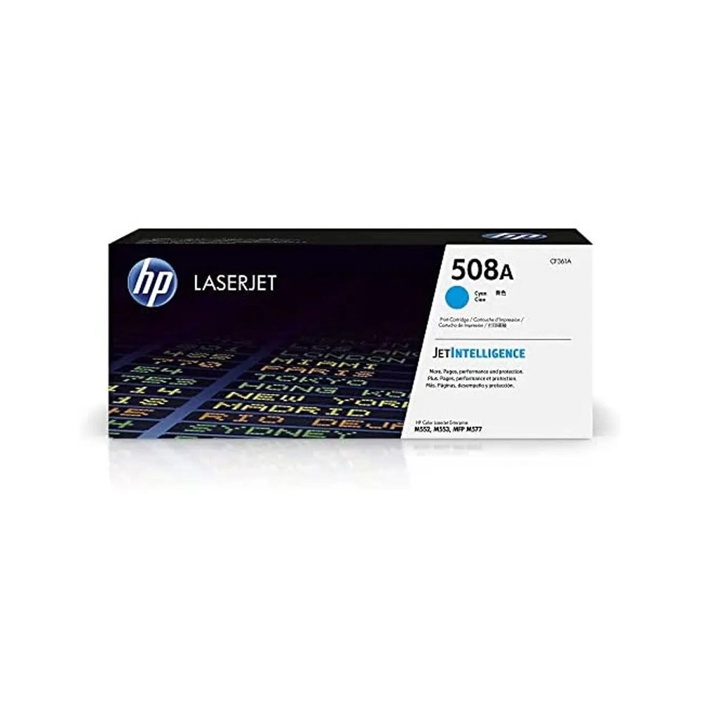 کارتریج لیزری رنگ آبی اچ پی HP 508A