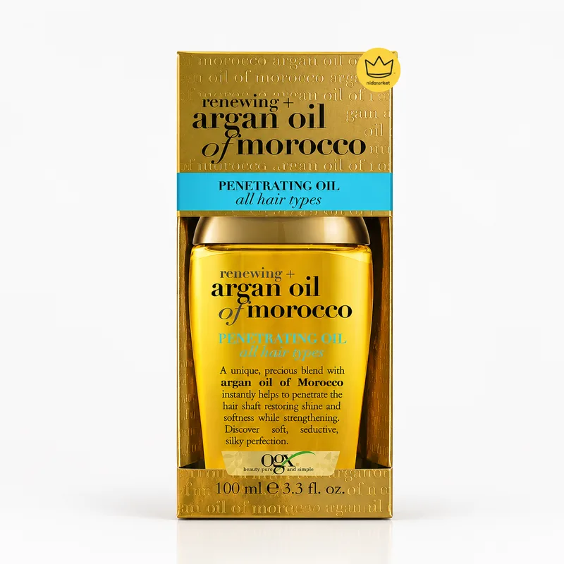 روغن مو اوجی ایکس OGX Argan Oil of Morocco Penetrating Oil - 100 میلی لیتر