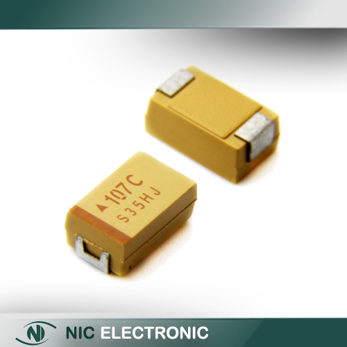 خازن تانتال 100UF 16V(D)SMD 10%