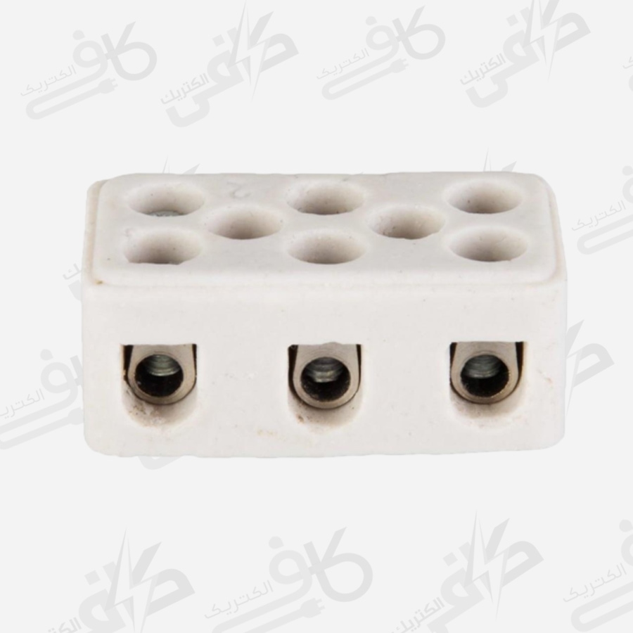 ترمینال چینی بزرگ 3 خانه 25 آمپر