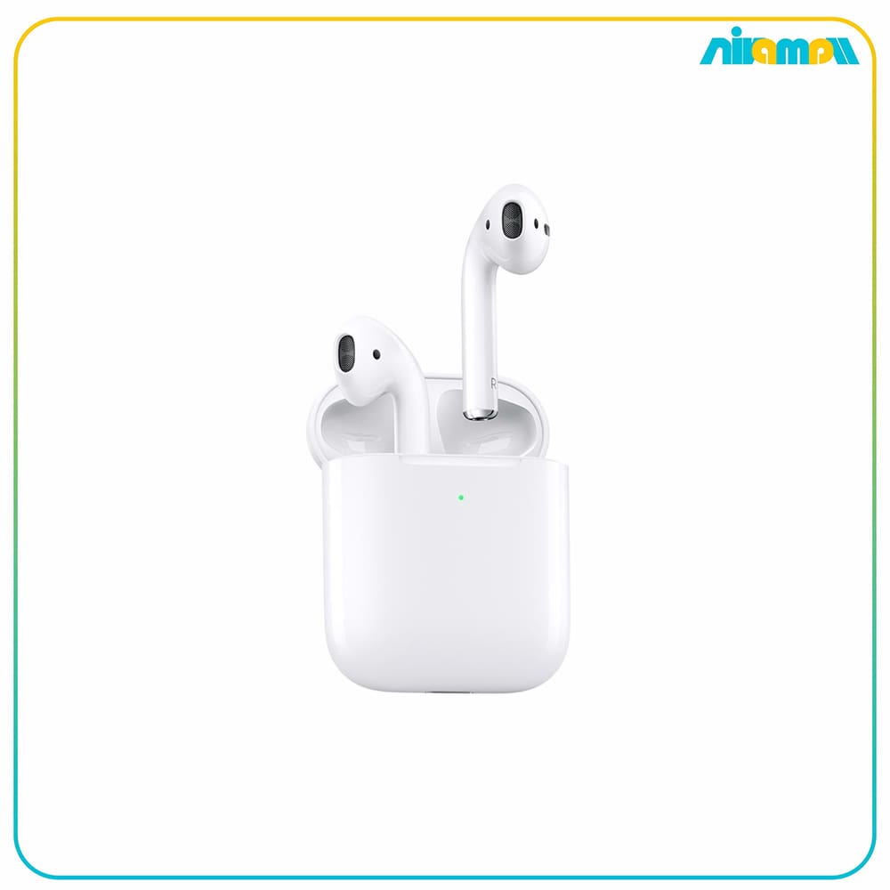هدفون بی سیم اپل مدل Airpods 2 بدون شارژر وایرلس