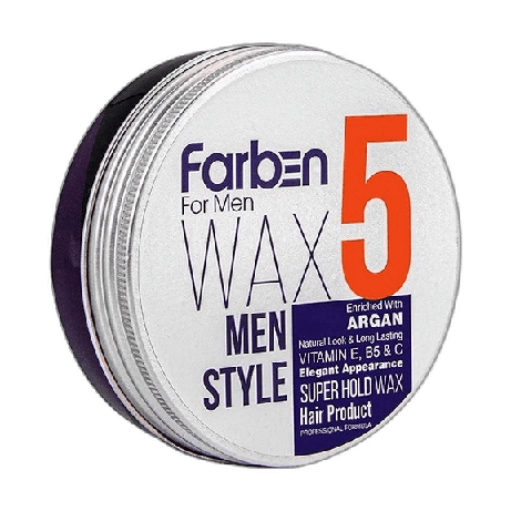 واکس مو فاربن شماره 5 Farben Hair Wax For Men حجم 150 میلی‌لیتر