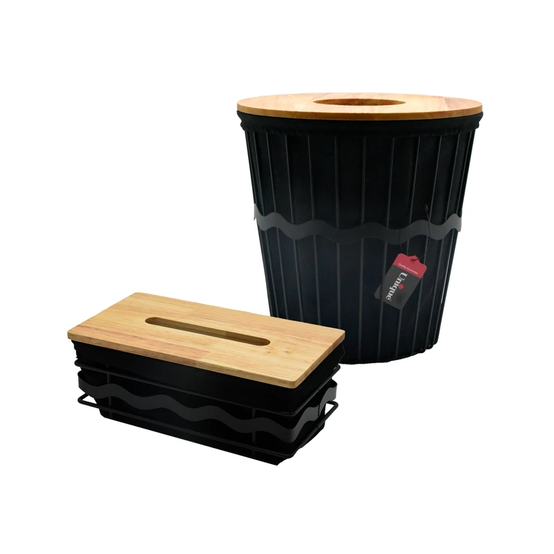 سطل و جای دستمال فلزی یونیک کد UN-2929