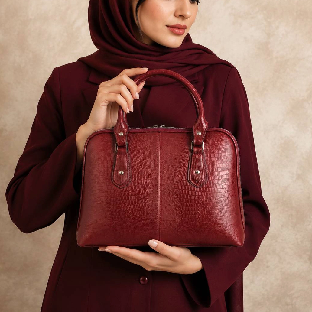 کیف زنانه چرمی مدل ستاره