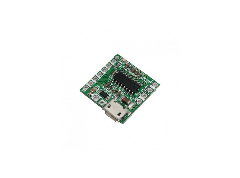 ماژول آمپلی فایر 2x3W کلاس D تراشه PAM8403 با ورودی Micro USB