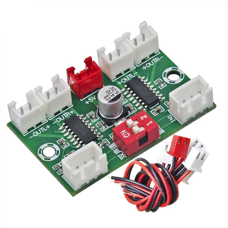 ماژول آمپلی فایر استریو 4x3W کلاس D با تراشه PAM8406