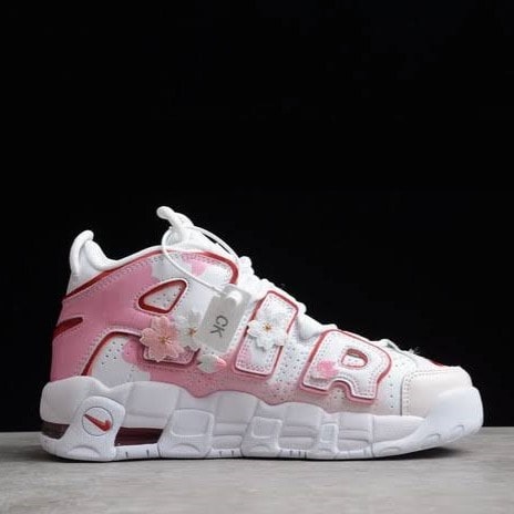 کتونی نایک ایر آپتمپو صورتی Nike Air Uptempo