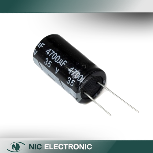 خازن الکترولیتی 4700UF/35V-18X30-105C-BLACK