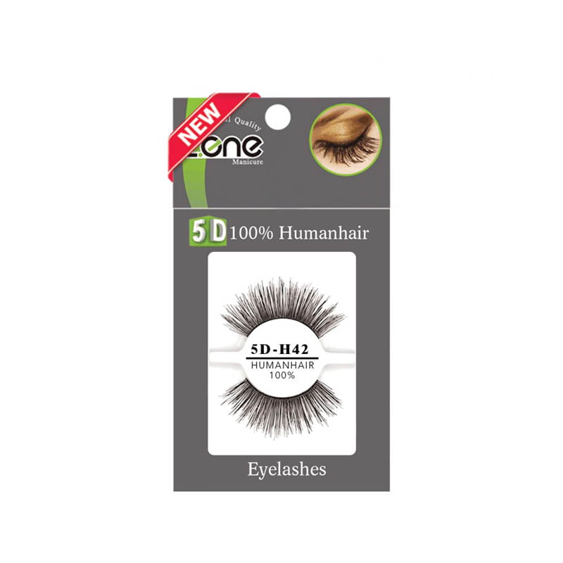 مژه جفتی Z-409) HUMAN HAIR 5D) کد H42