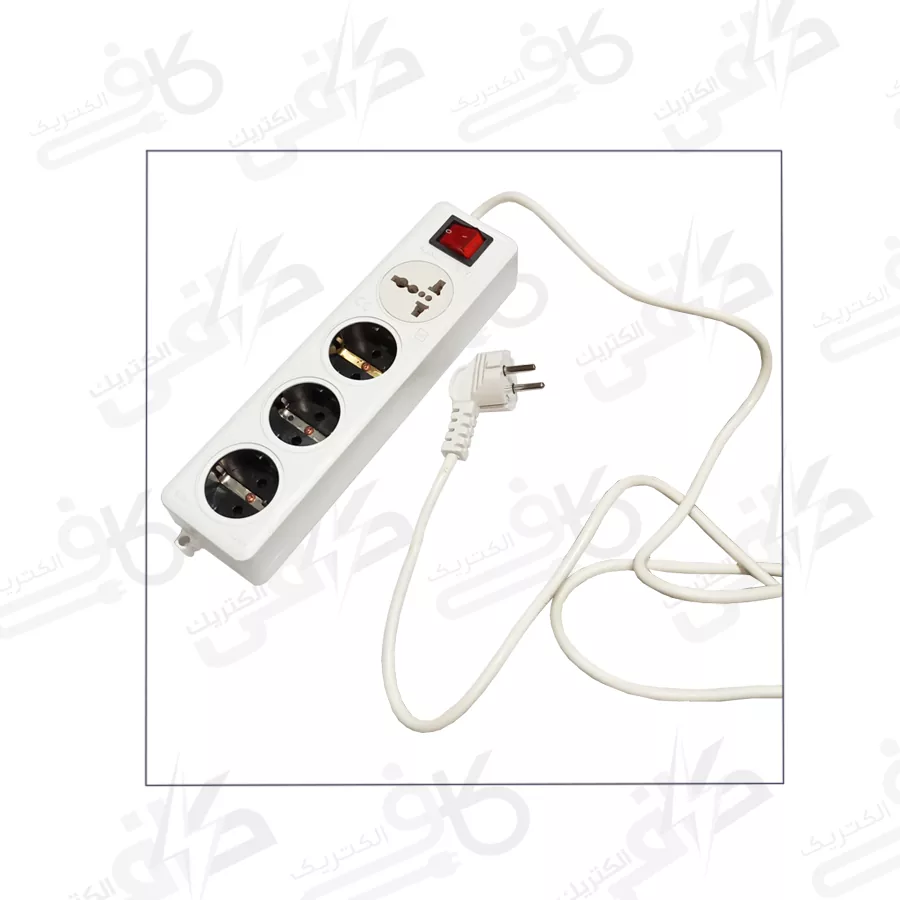 رابط 4 خانه مولتی 1.8متری - فردان الکتریک