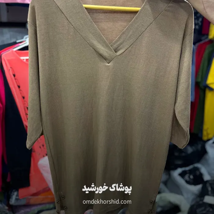 تیشرت یقه هفت دوبل
