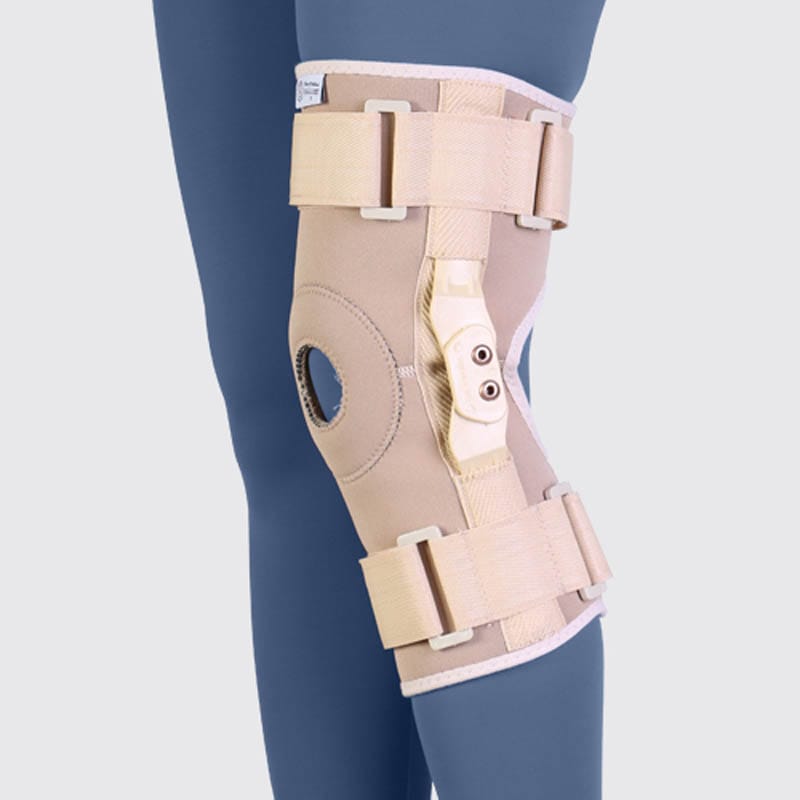 زانوبند نئوپرن مفصل دار طب و صنعت کد 45120