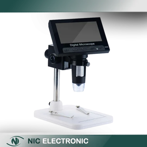 میکروسکوپ دیجیتال 1000X Portable Digital Microscope دارای نمایشگر 4.3 اینچی مدل DM4