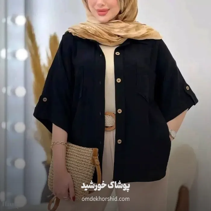 شومیز مانتویی آیوا