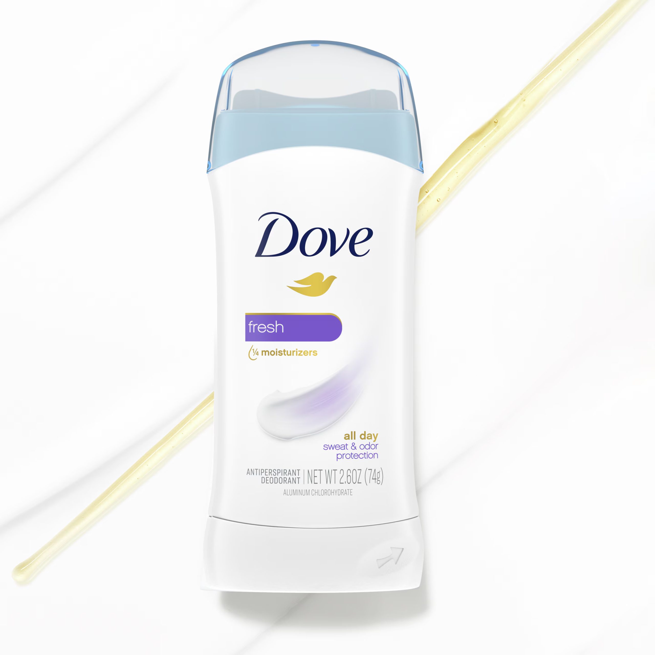 مام صابونی زنانه فرش داو 74 گرم 48 ساعته Dove Fresh All Day Deodorant 48H