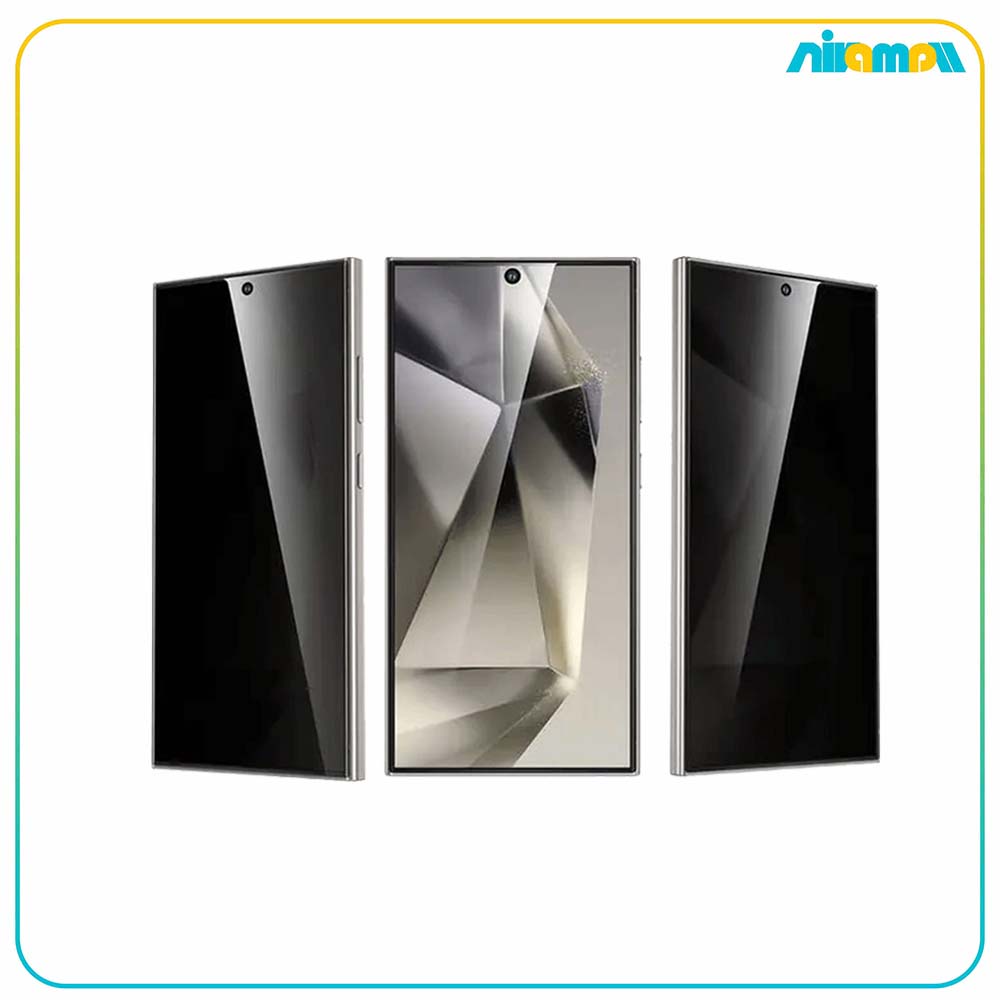 گلس گرین لاین مدل 3D Edge Glue Full Round privacy مناسب برای گوشی سامسونگS23 Ultra