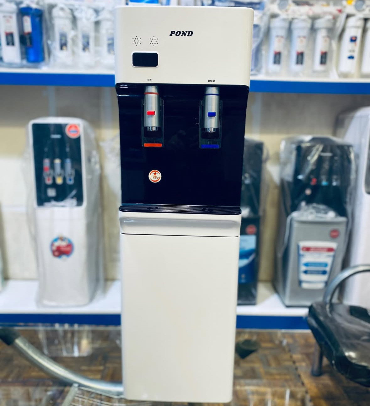 آبسردکن یخچال دار پوند POND رنگ سفید