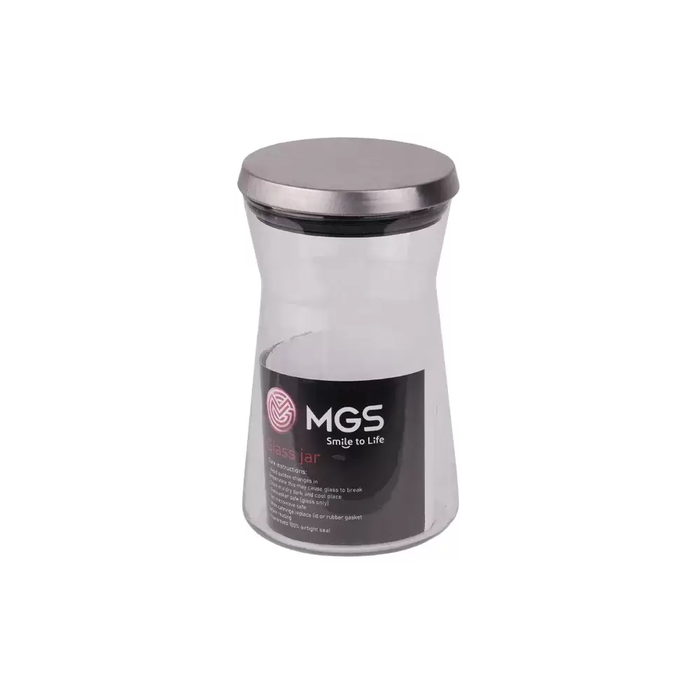 جاادویه شیشه ای بادرب استیل MGS  200CC، کد SP200S