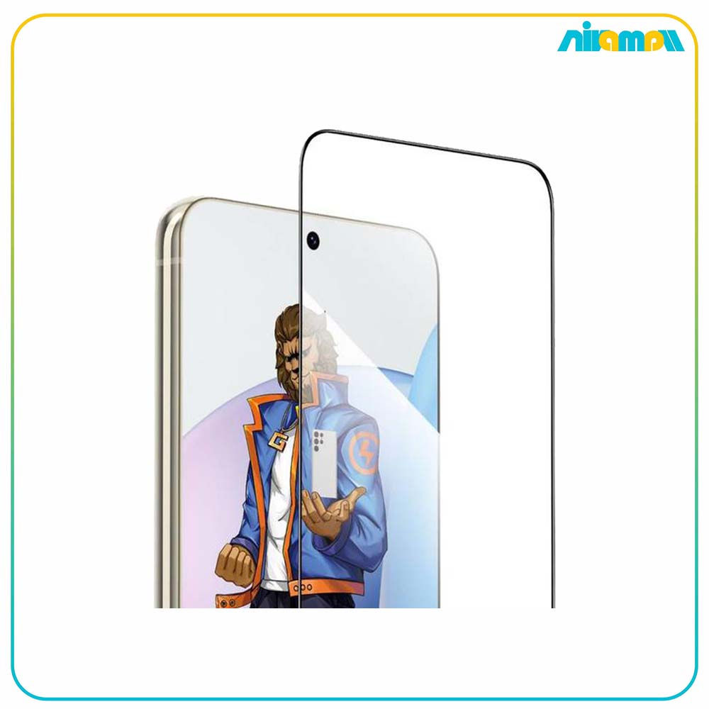 گلس گرین لاین مدل 9H Full Glue مناسب برای گوشی موبایل Samsung S23 Plus