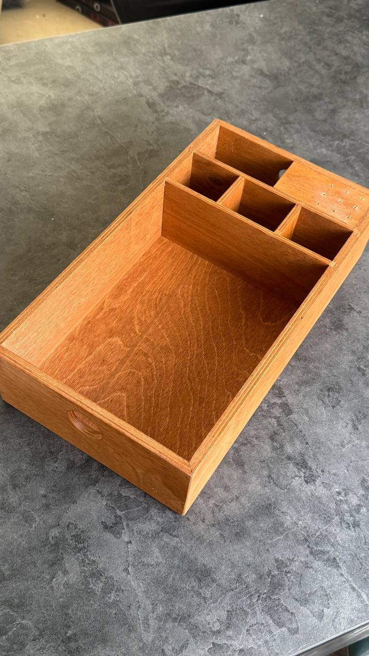 باکس نظم دهنده ناخن چوبی