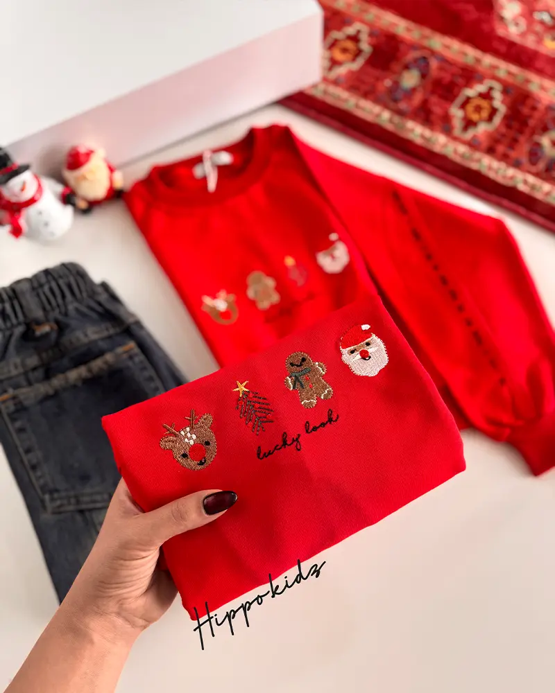 دورس گلدوزی شده ۴ شخصیت 🎅🏻