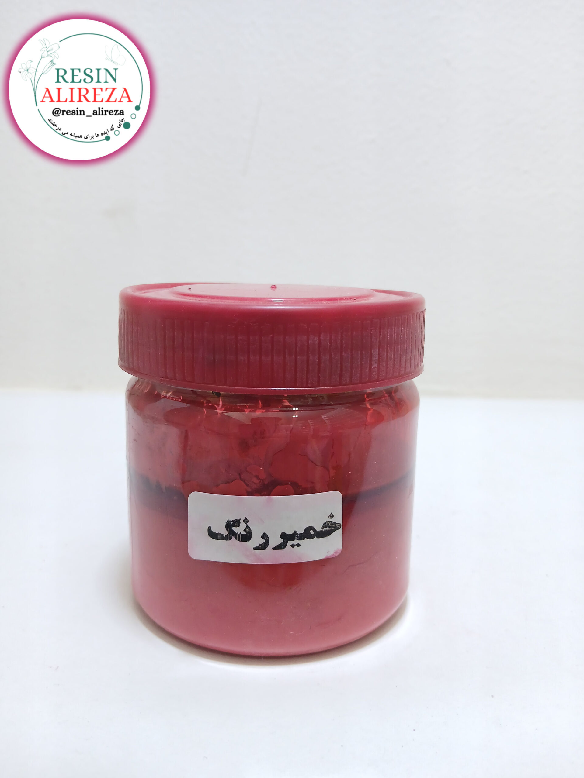 خمیر رنگ سنگ مصنوعی قرمز