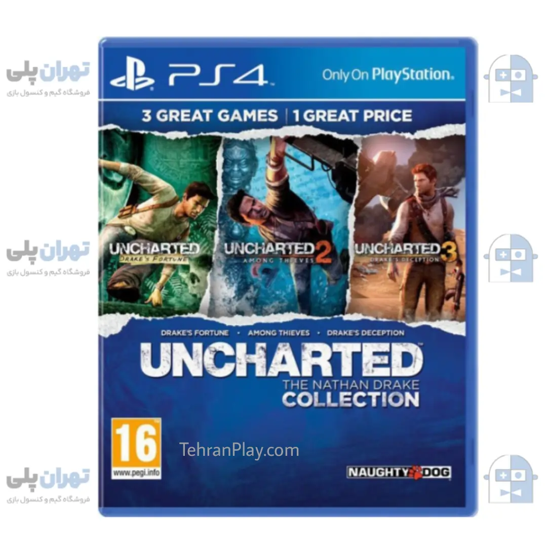 بازی Uncharted Nathan Drake Collection برای PS4