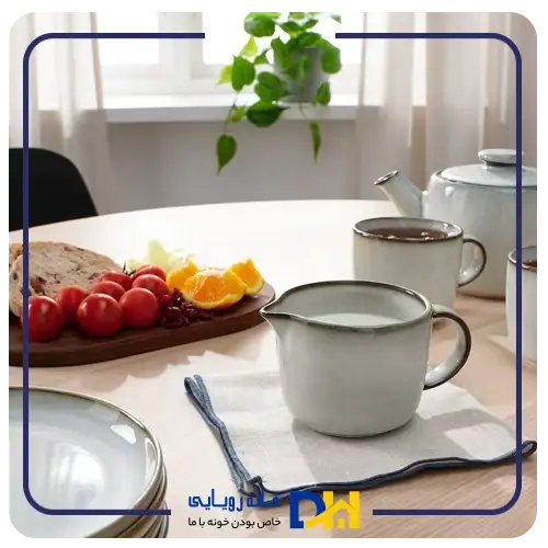 ظرف سس و شیر روستیک ایکیا GLADELIG