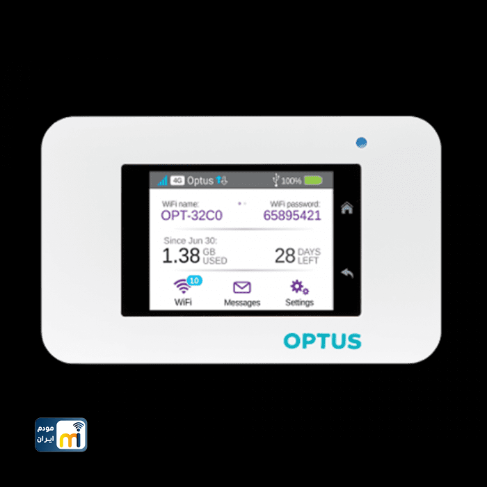مودم جیبی اپتوس 4.5G  مدل AC800s