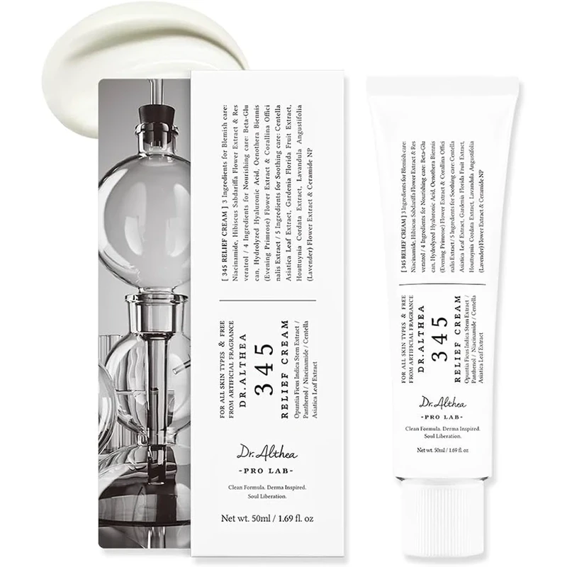 کرم ترمیم کننده مدل 345 Relief Cream دکتر التیا
