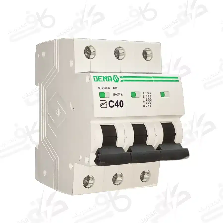 فيوز مينياتوری 3 فاز 40 امپر دنا الكتريک 6KC