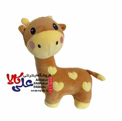عروسک زرافه ژله ای کد 08